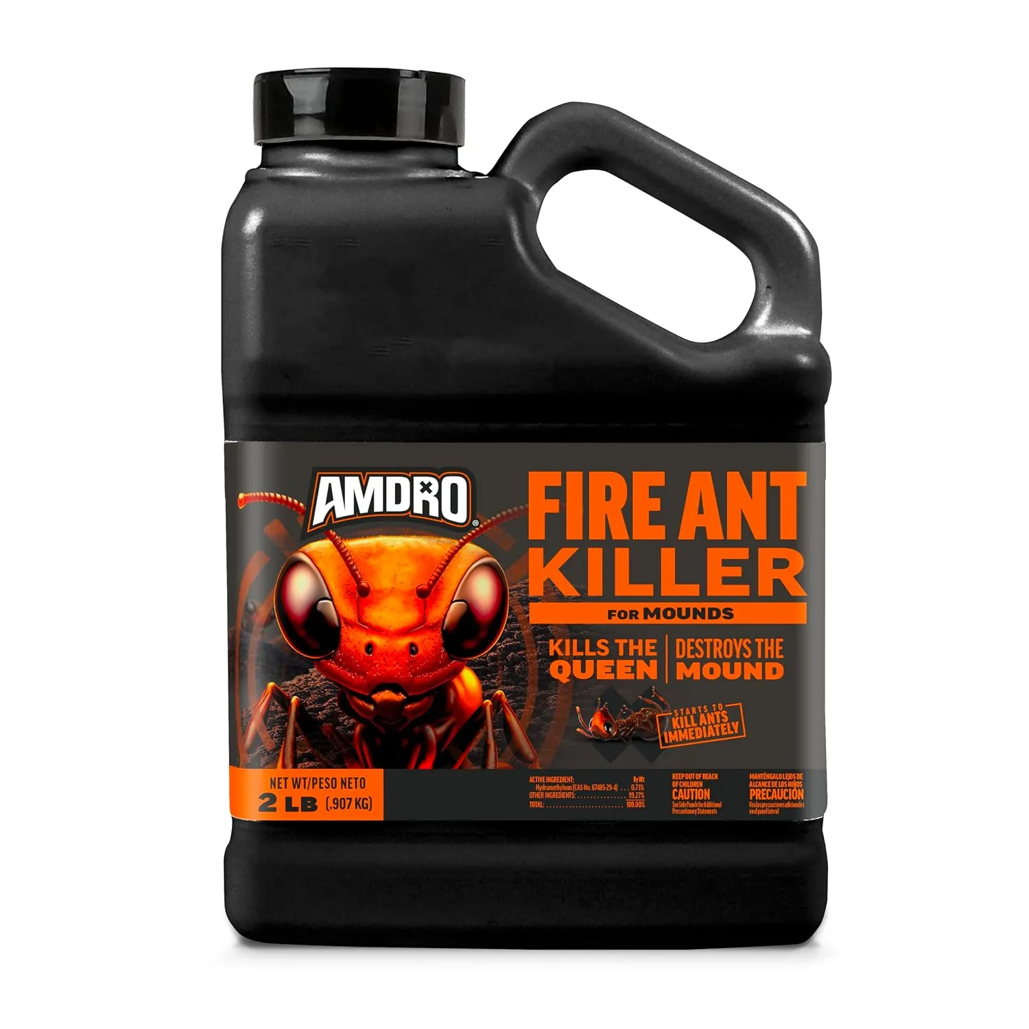 Amdro Fire Ant Killer for Mounds 2 lb jug, hydramethylnon 0.73% bait