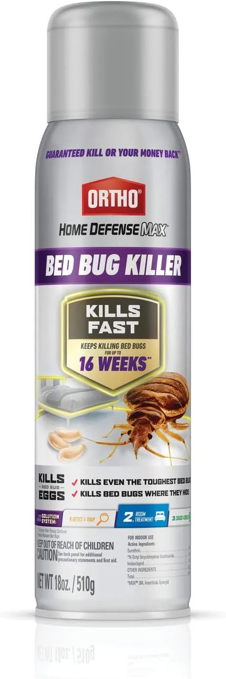 Ortho Home Defense Max Bed Bug Killer 18 oz aerosol can