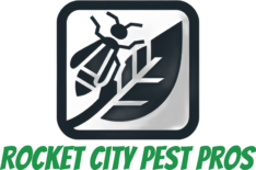 rocket city pest pros logo