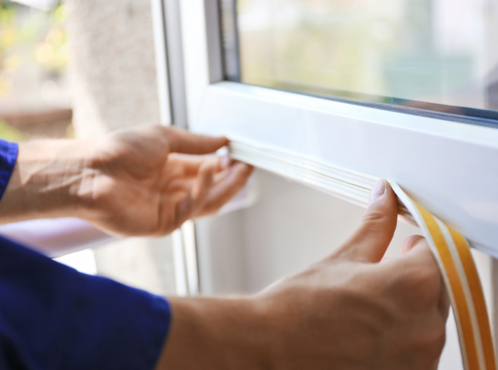 sealing a window